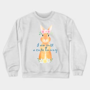 Cute Bunny Crewneck Sweatshirt